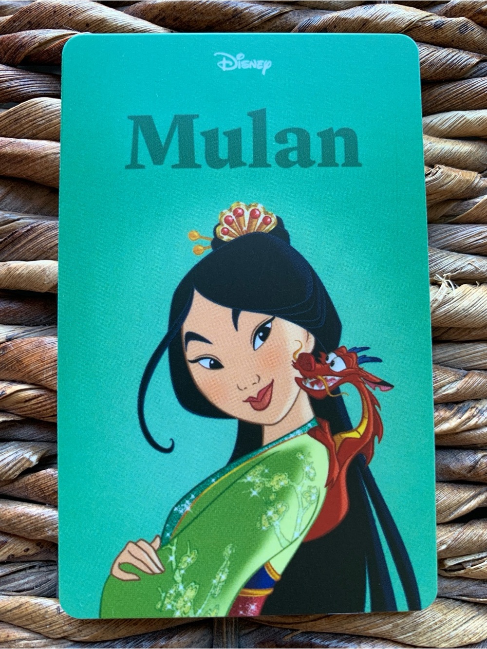 Yoto card Disney Mulan story audiobook
